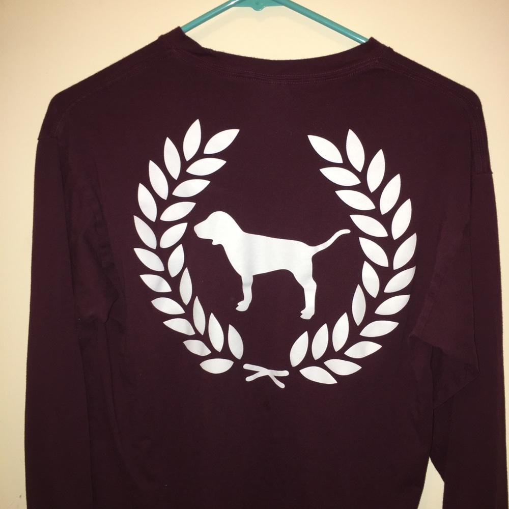 long sleeve maroon t shirt🤩